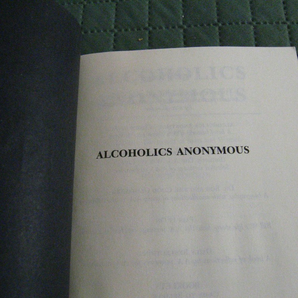 Alcoholics Anonymous 2001 Book View 4
